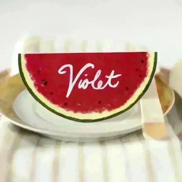 Watermelon Placemats & Placecards (12) - Picture 5 of 5